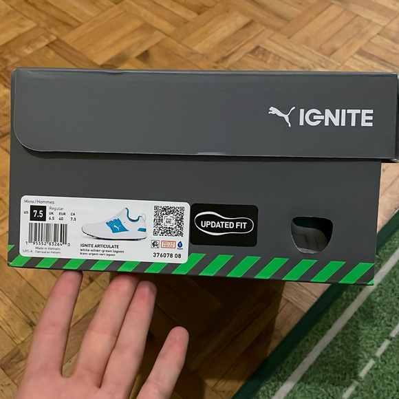 Puma Ignite Articulate men’s golf shoes ( size 7.5) - Picture 2 of 7